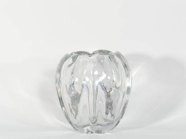 Crystal Glass Vase "Stella Polaris" by Vicke Lindstrand for Orrefors, 1936