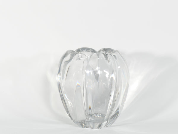 Crystal Glass Vase "Stella Polaris" by Vicke Lindstrand for Orrefors, 1936