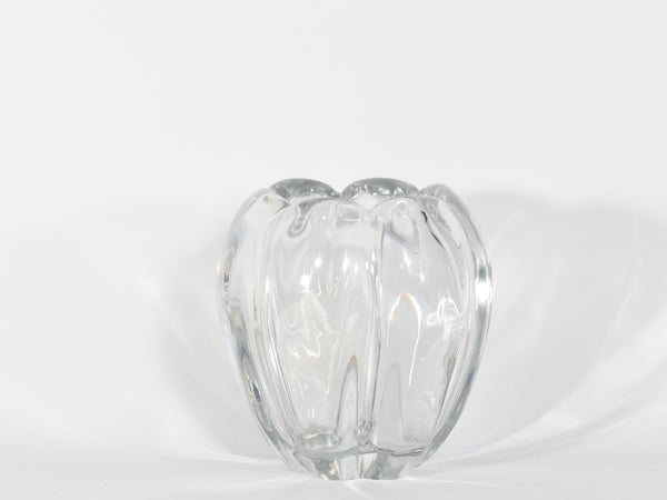 Crystal Glass Vase "Stella Polaris" by Vicke Lindstrand for Orrefors, 1936