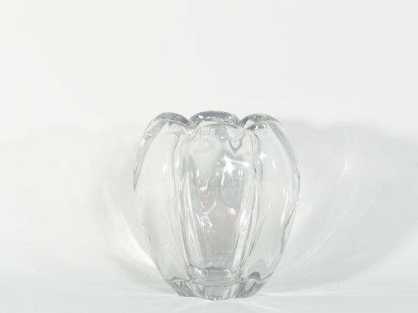 Crystal Glass Vase "Stella Polaris" by Vicke Lindstrand for Orrefors, 1936