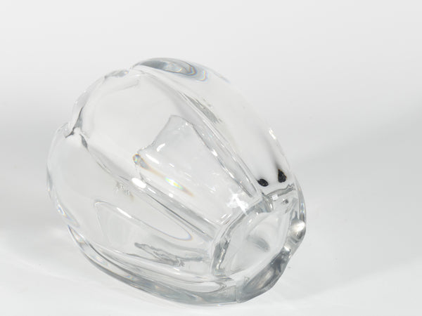 Crystal Glass Vase "Stella Polaris" by Vicke Lindstrand for Orrefors, 1936