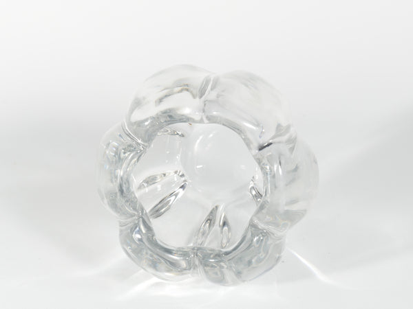 Crystal Glass Vase "Stella Polaris" by Vicke Lindstrand for Orrefors, 1936