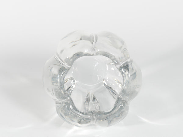 Crystal Glass Vase "Stella Polaris" by Vicke Lindstrand for Orrefors, 1936