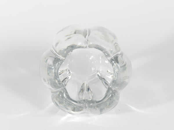 Crystal Glass Vase "Stella Polaris" by Vicke Lindstrand for Orrefors, 1936