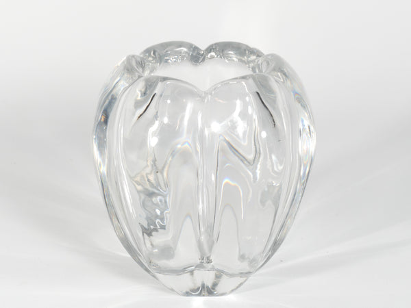 Crystal Glass Vase "Stella Polaris" by Vicke Lindstrand for Orrefors, 1936