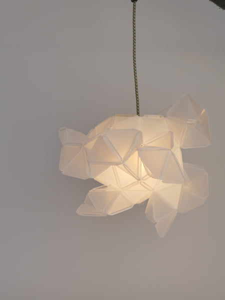 Labyrinth, Hazy, Artisan Table Lamp Light Sculpture