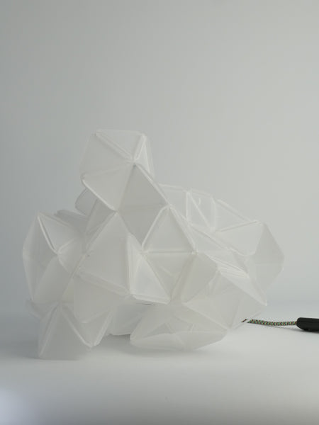 Labyrinth, Hazy, Artisan Table Lamp Light Sculpture