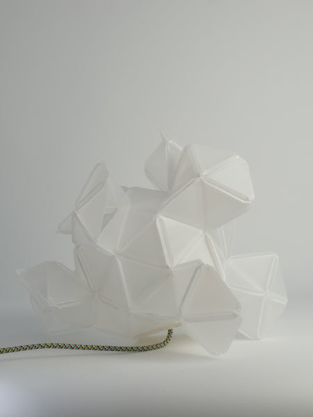 Labyrinth, Hazy, Artisan Table Lamp Light Sculpture