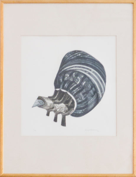 Projekt 666 Etching by Graphic Artist Bengt Böckman 1966