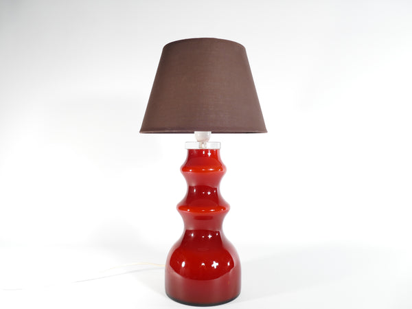 Glass Table Lamp by Gert Nyström for Hyllinge Glasbruk, 1960’s