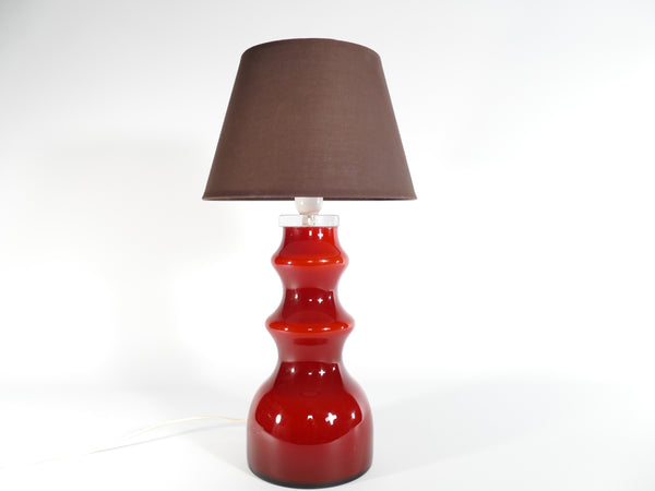 Glass Table Lamp by Gert Nyström for Hyllinge Glasbruk, 1960’s