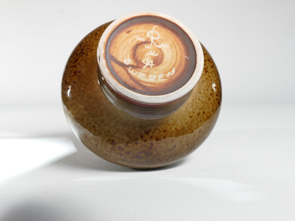 Mid-Century Modern Stoneware Bamboo Vase, by Olle Alberius for Rörstrand, Sweden, 1960s