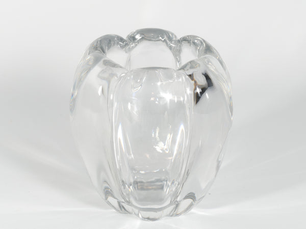 Crystal Glass Vase "Stella Polaris" by Vicke Lindstrand for Orrefors, 1936