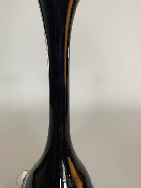 Scandinavian Modern Glass Vase by Börne Augustsson for Åseda