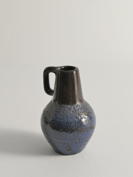 Blue Earthenware Vase, Ingrid Atterberg for Upsala Ekeby, 1960s