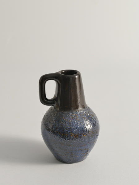 Blue Earthenware Vase, Ingrid Atterberg for Upsala Ekeby, 1960s