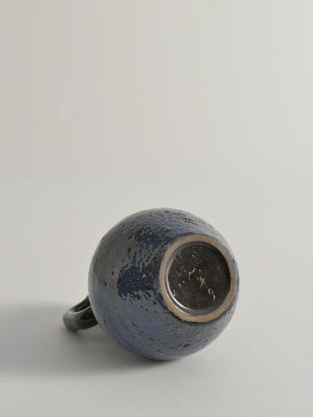 Blue Earthenware Vase, Ingrid Atterberg for Upsala Ekeby, 1960s