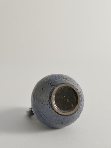 Blue Earthenware Vase, Ingrid Atterberg for Upsala Ekeby, 1960s