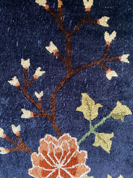 Mongolian Handmade Silk Bautou Tapestry