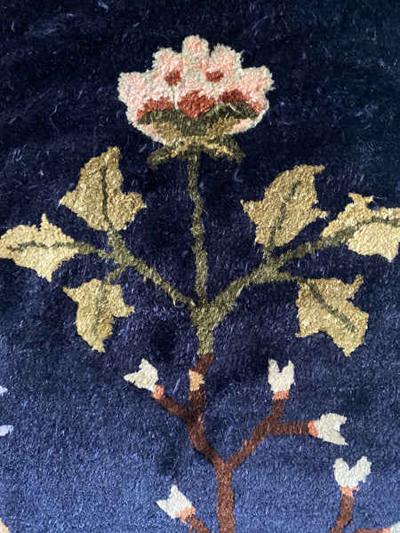 Mongolian Handmade Silk Bautou Tapestry