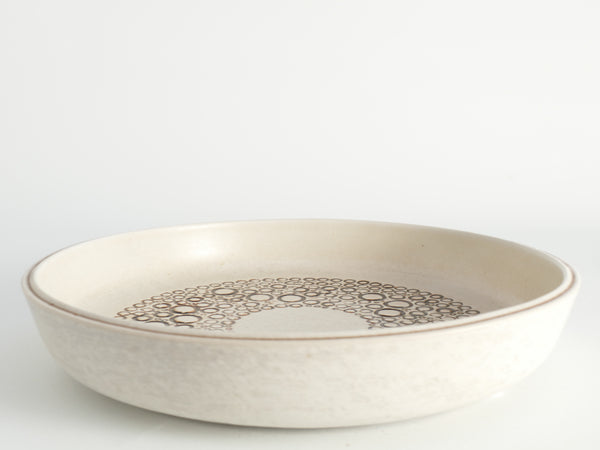 Scandinavian Modern Stoneware Plate "Mykene", Britt-Louise Sundell, Gustavsberg