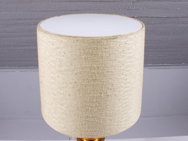 Copper-Hued Glass Table Lamp by Gustaf Leek for Orrefors, 1960s