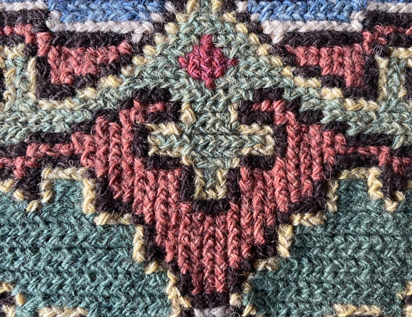 Swedish Folk Art Pomegranate Embroidery Tapestry