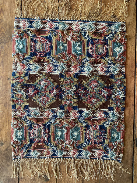 Hand-Crafted Röllakan Tapestry, Sweden 19th Century