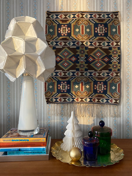 Hand-Crafted Röllakan Tapestry, Sweden 19th Century