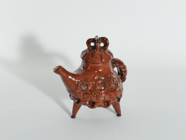 Vintage Playful Teapot with Crab-like Features by Allan Hellman Sweden 1982