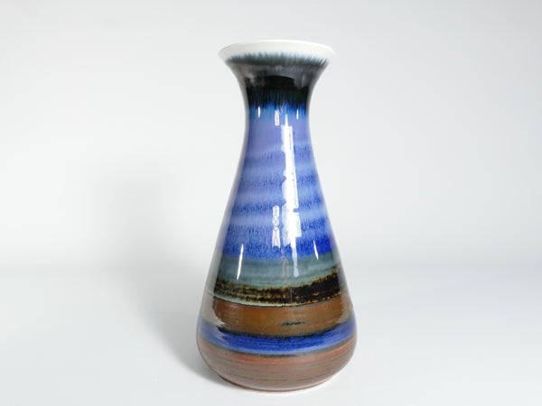 Polychrome Stoneware Vase by Gösta Millberg, Rörstrand