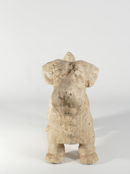 Cast Iron Sealyham Terrier Doorstop Sculpture, Hubley