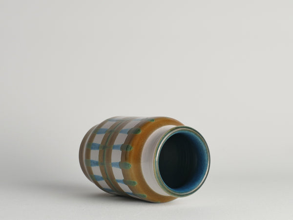 Scandinavian Modern Faenza Vase by Ingrid Atterberg for Upsala Ekeby, Sweden 1960