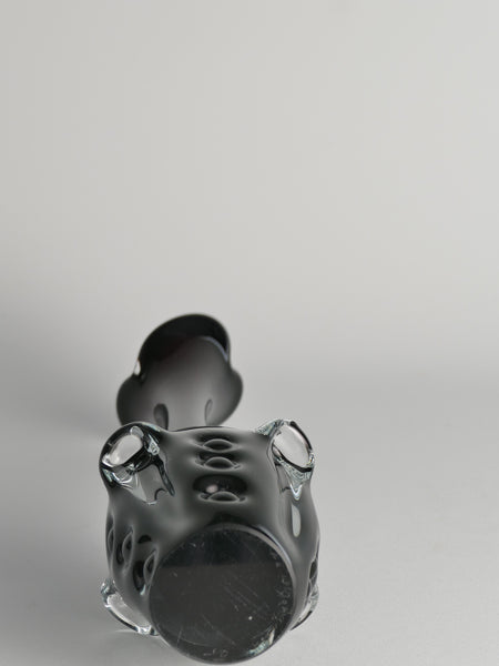 Scandinavian Modern Glass Vase by Börne Augustsson for Åseda