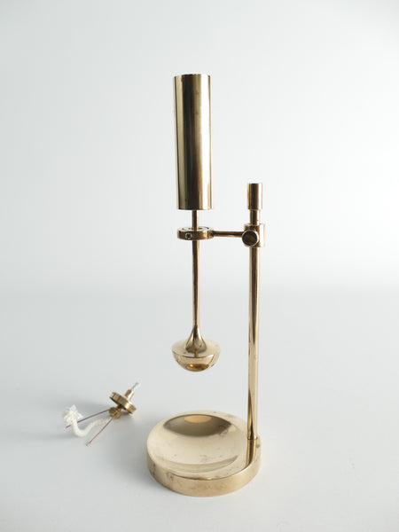 Scandinavian Scandinavian Modern Oil Lamp by Ilse D. Ammonsen for Daproma, Denmark 1970s