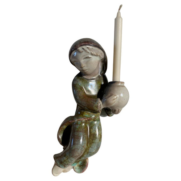 Sconce with Boy Motif by Marianne Starck for Michael Andersen & Son