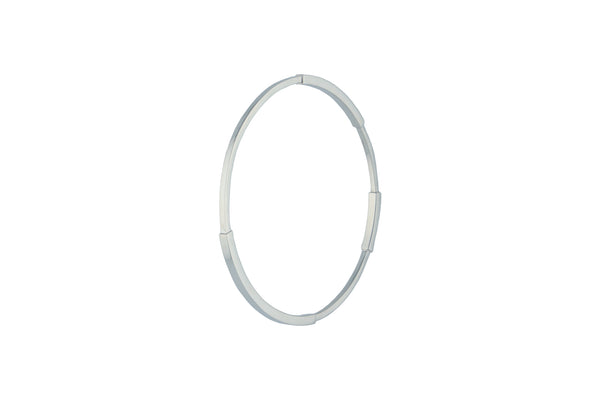 Ups and Downs Silver Bracelet